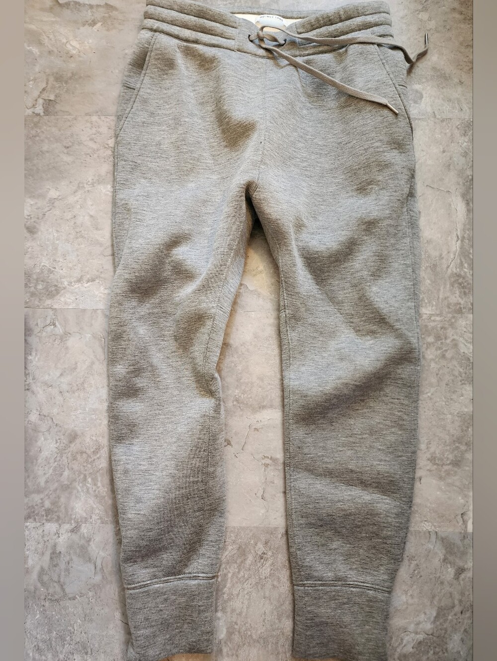 HELMUT LANG NEOPRENE SWEATPANTS SMALL